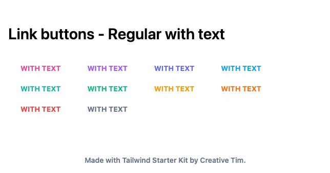 TailwindCSS Link Buttons - Regular with Text