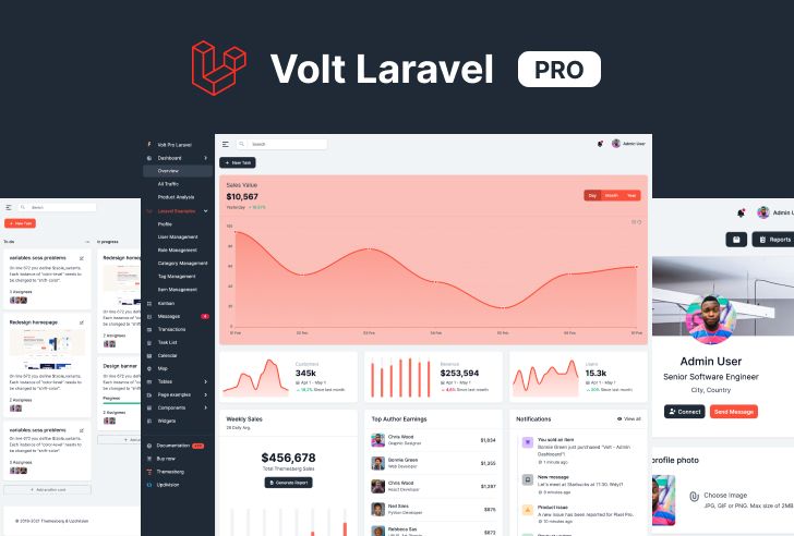 volt pro laravel