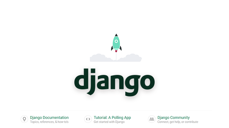 Django Template - Default Page Screen