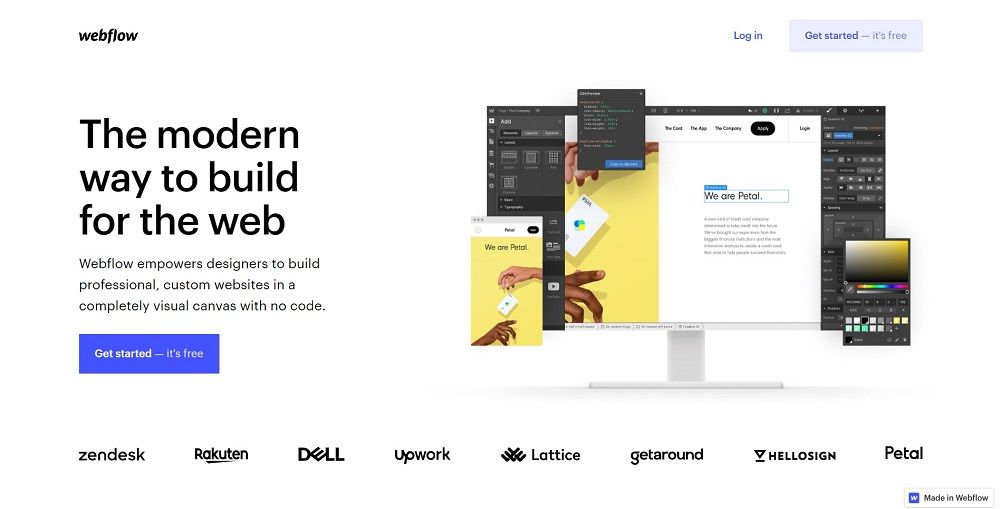 webflow builder