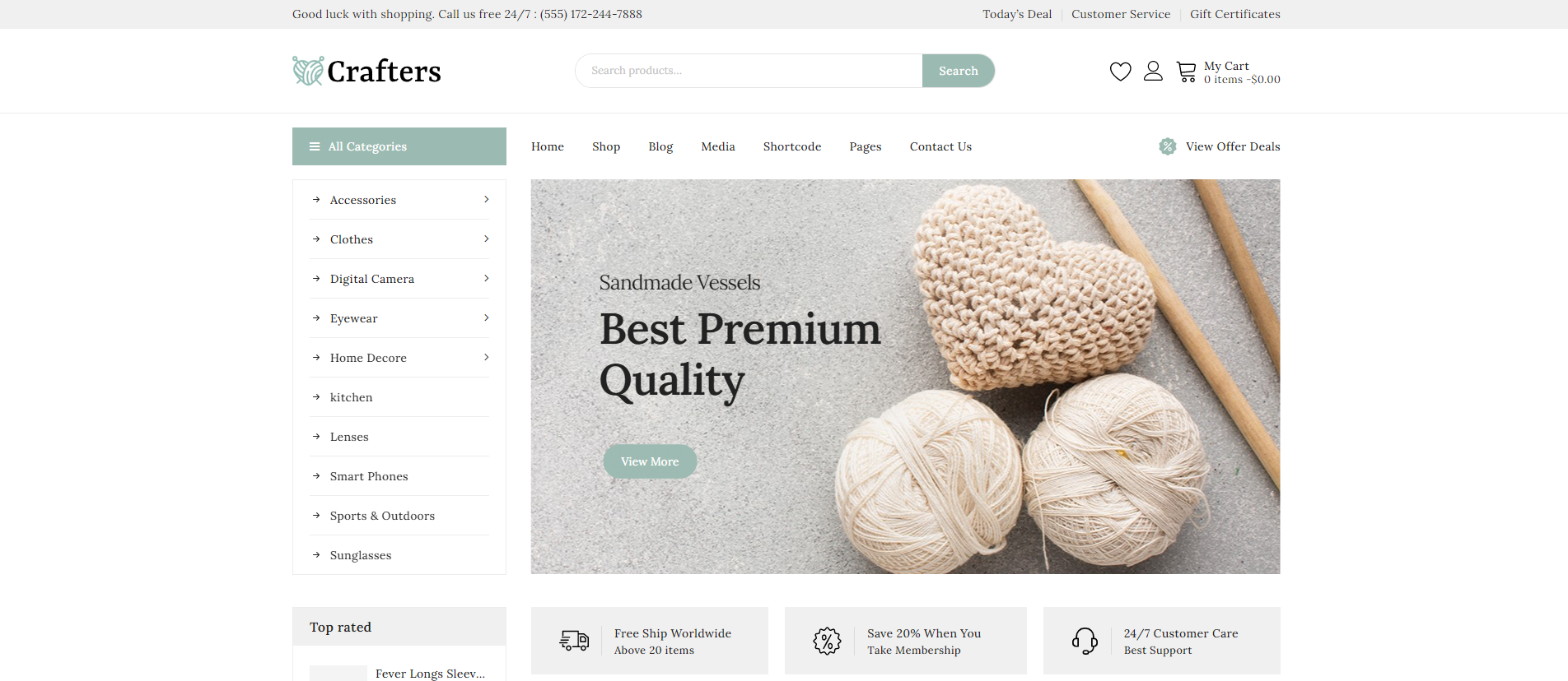 crafter shopify