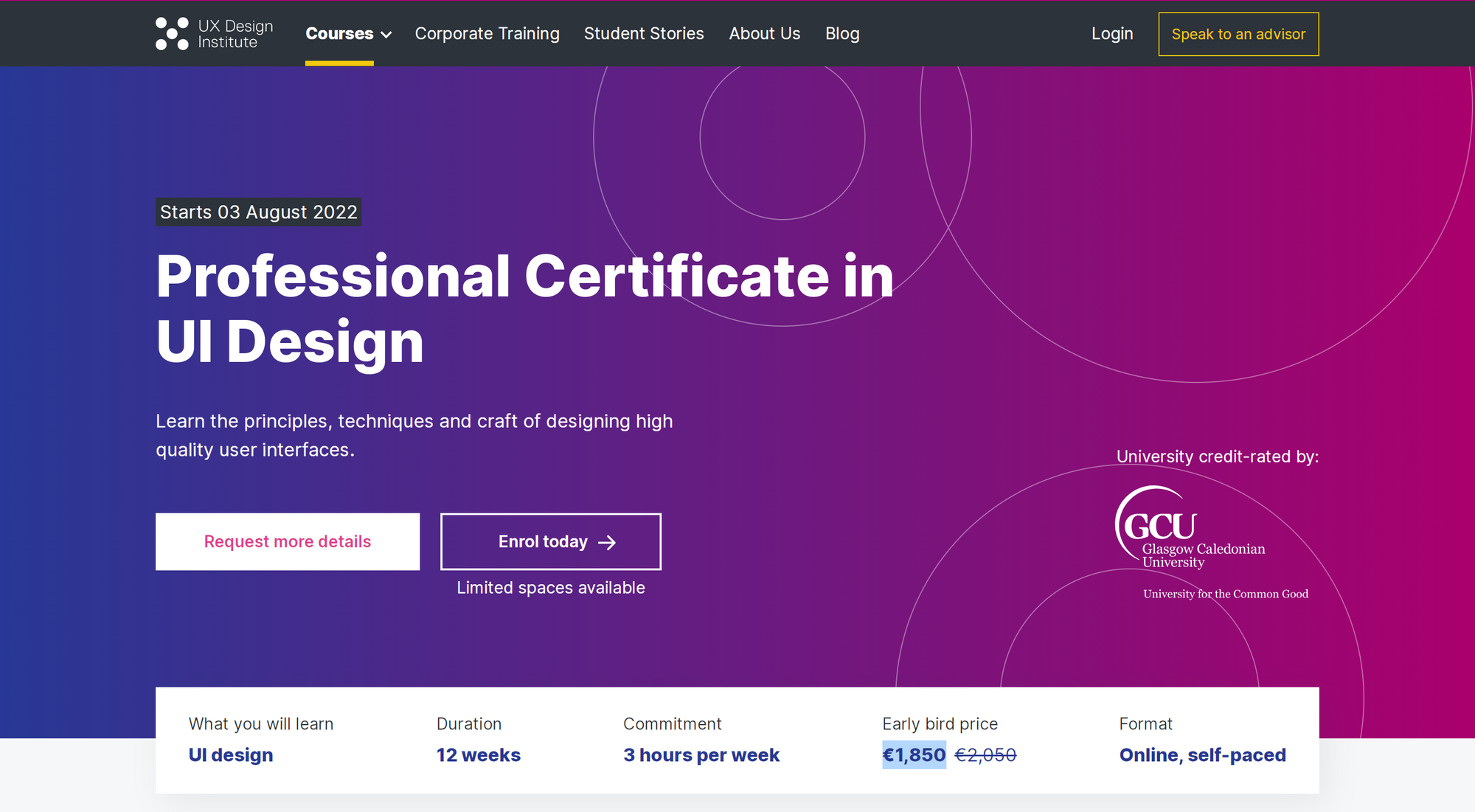 certified ux proffesional course