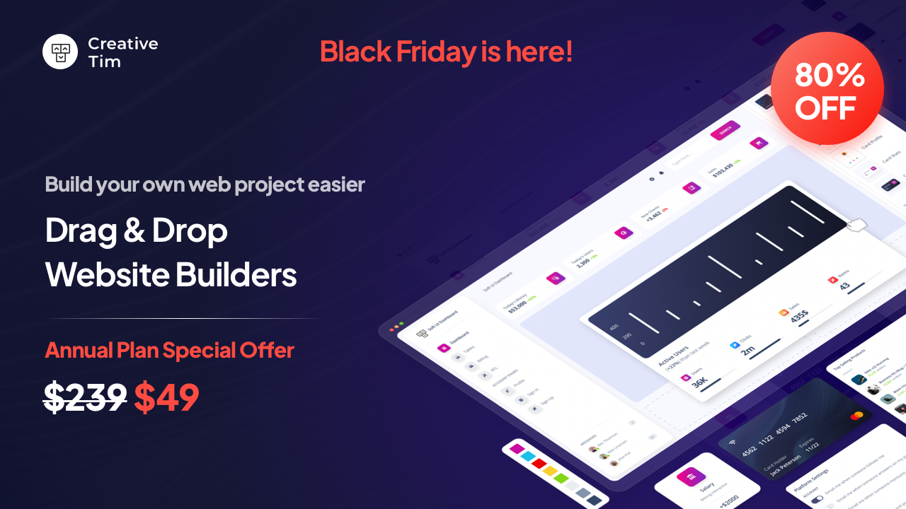 website builder black friday offer