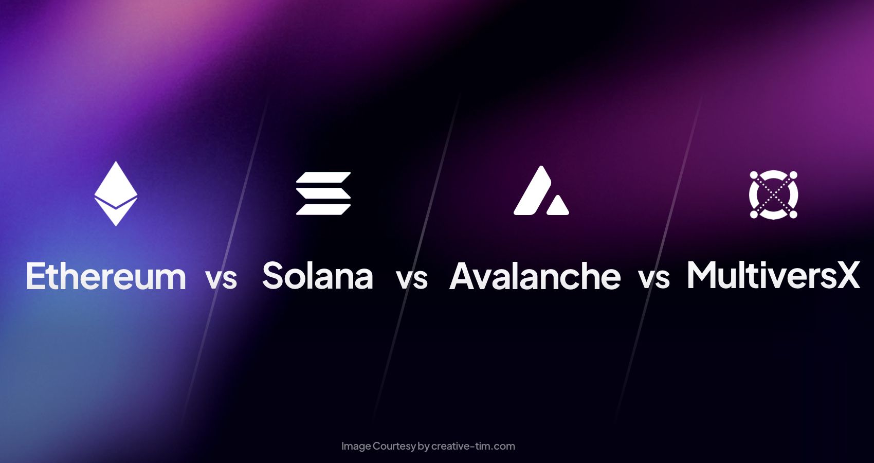 Blockchains: Ethereum vs Solana vs Avalanche vs MultiversX (Elrond ...