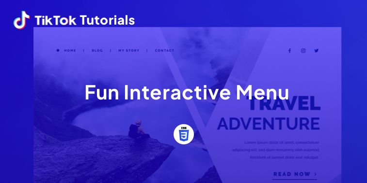 Background Interactive Menu How to create a Fun Interactive Menu in CSS