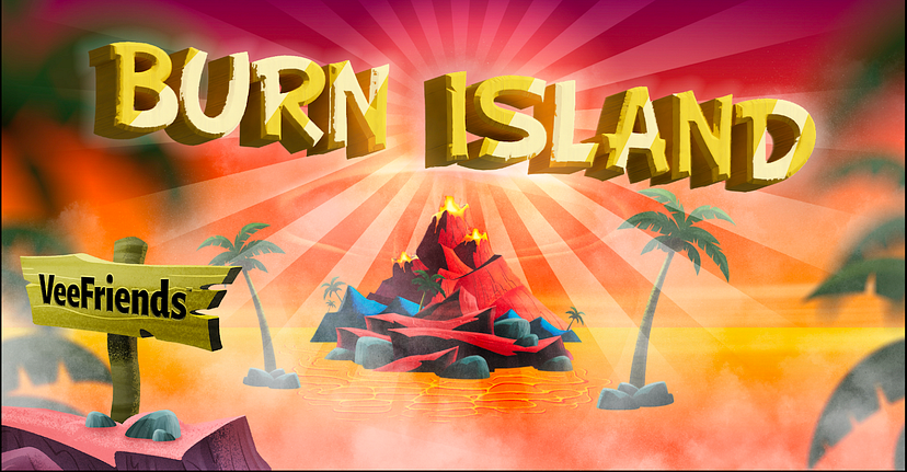 veefriends burn island