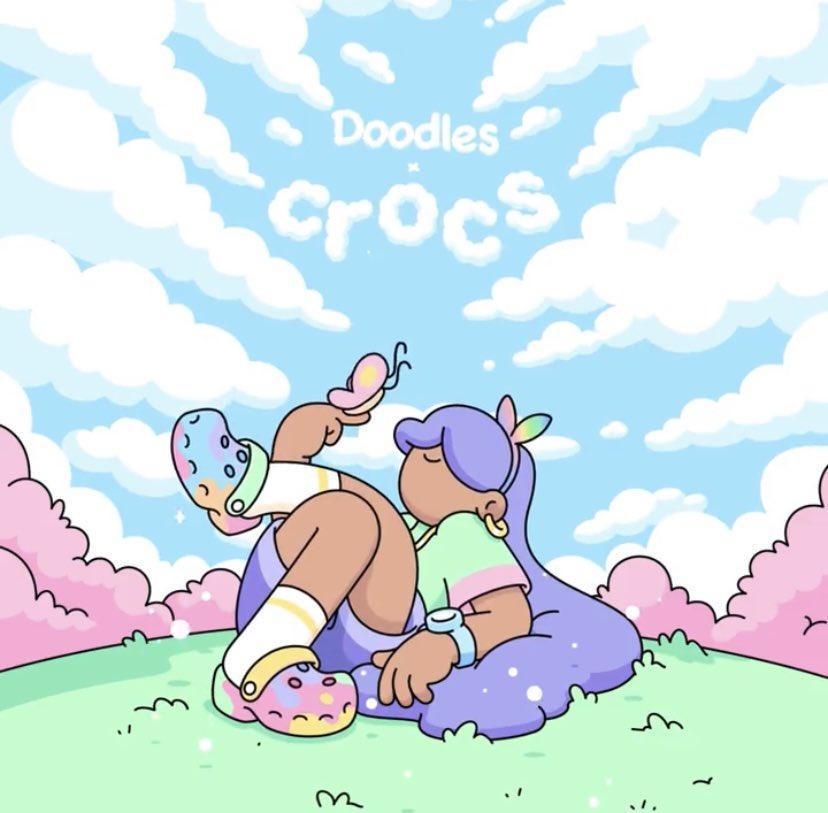 doodles crocs