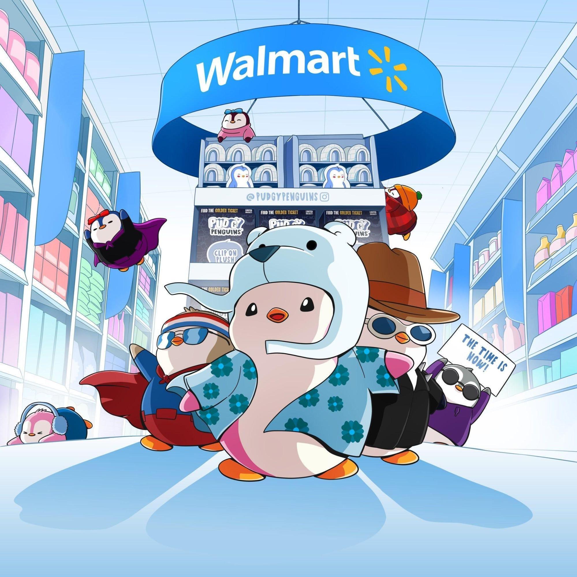walmart and pudgy penguins