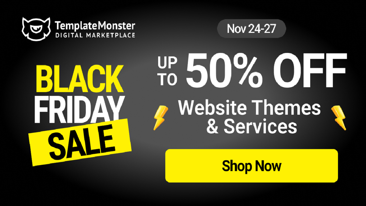 template monster black friday offer