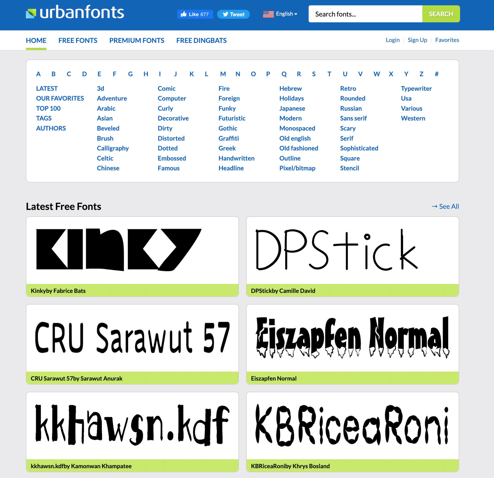 free fonts