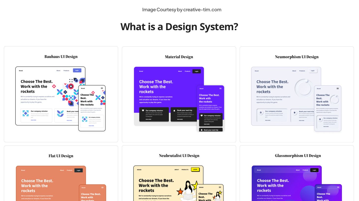 what is a design system