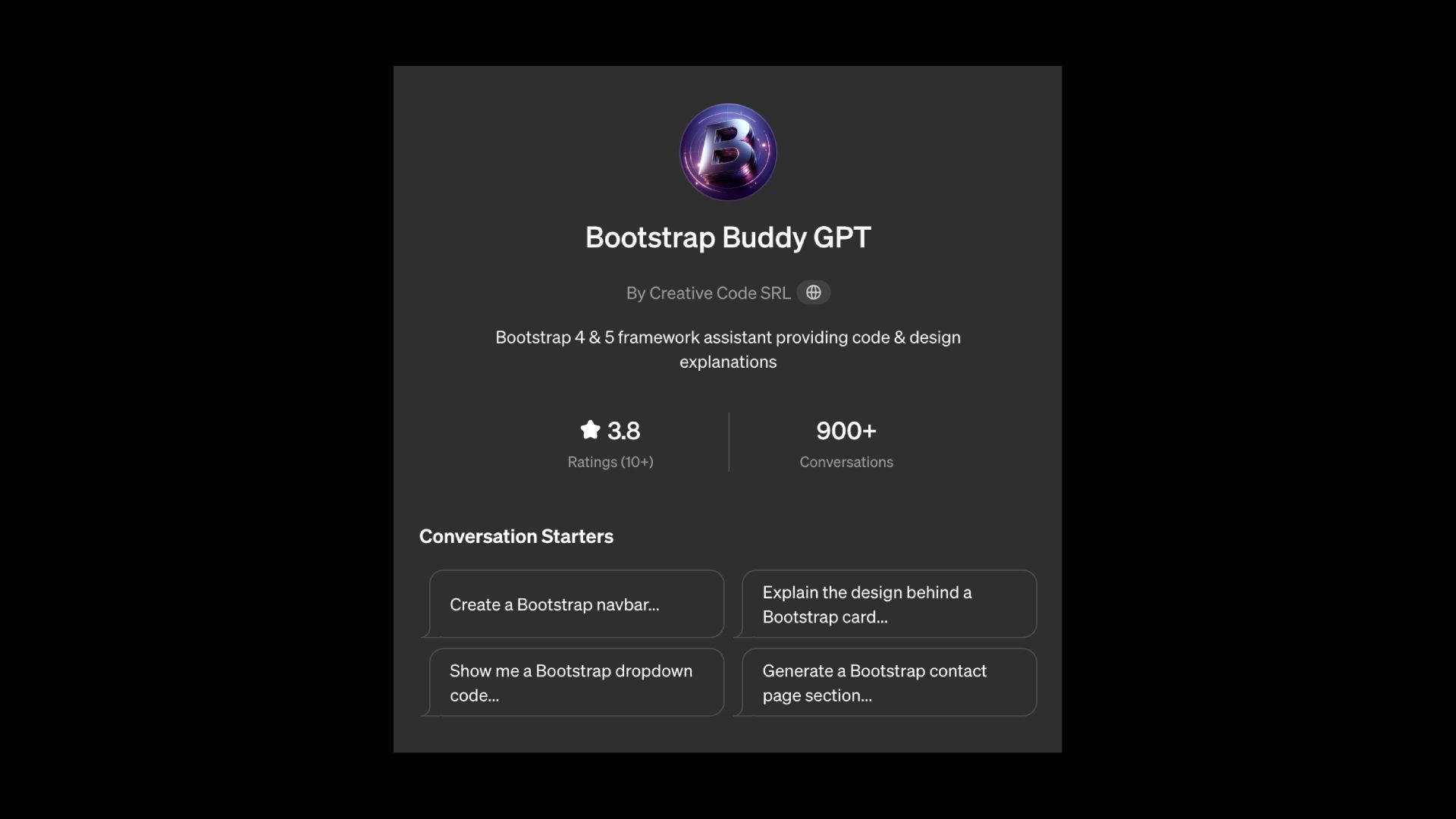bootstrap gpt