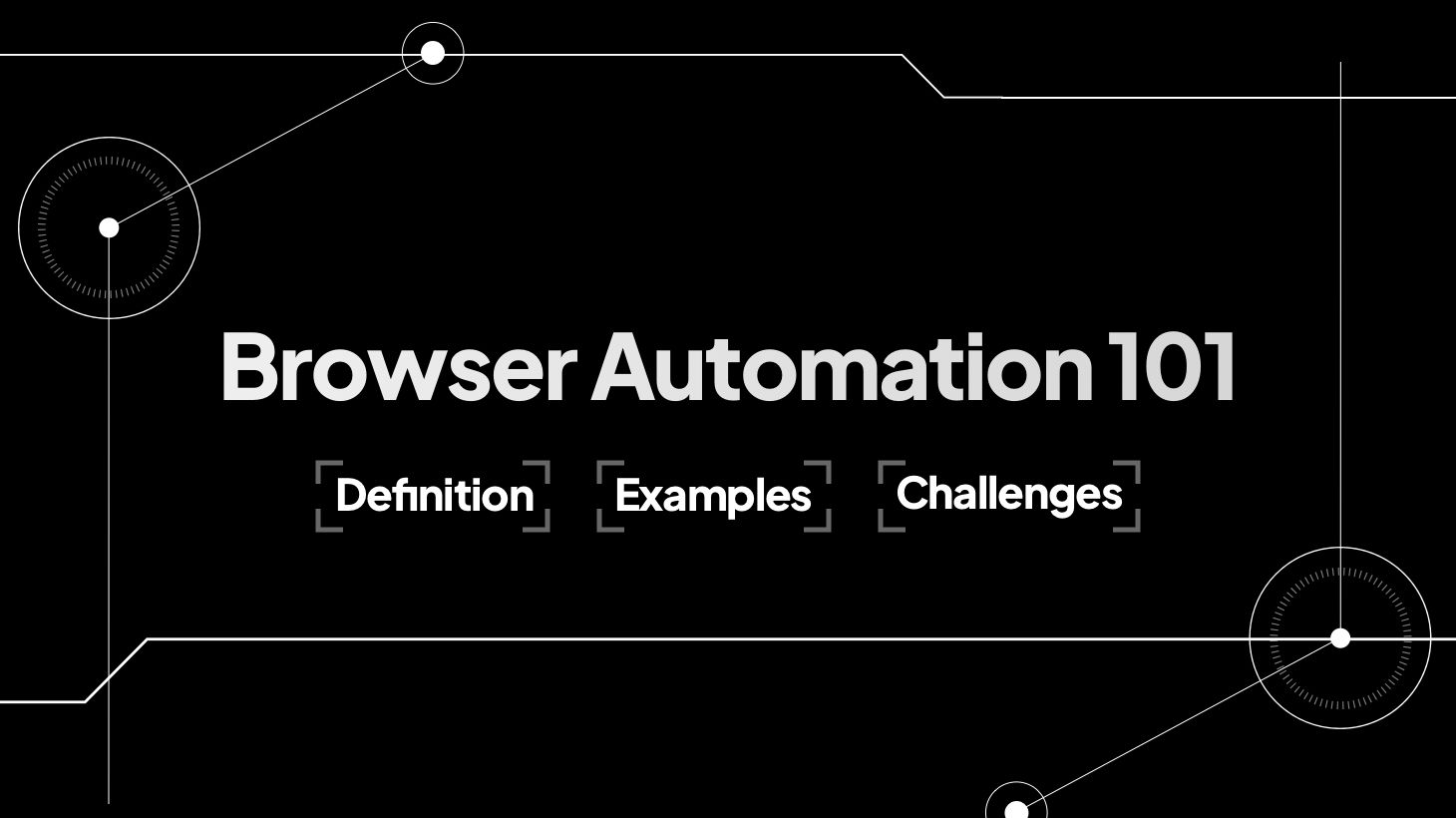 Browser Automation 101: Definition, Examples and Challenges