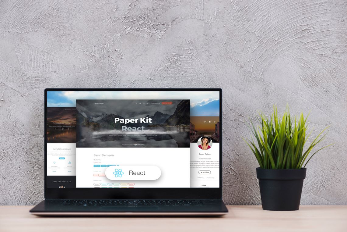 10 Top React.js Free Templates @Creative Tim