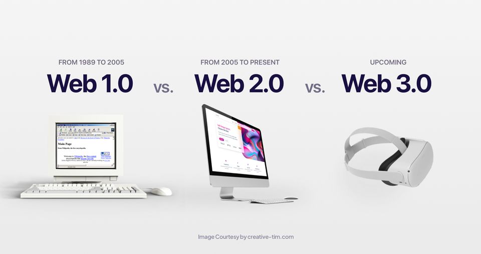 Web 1.0 vs Web 2.0 vs Web 3.0. What are the differences?