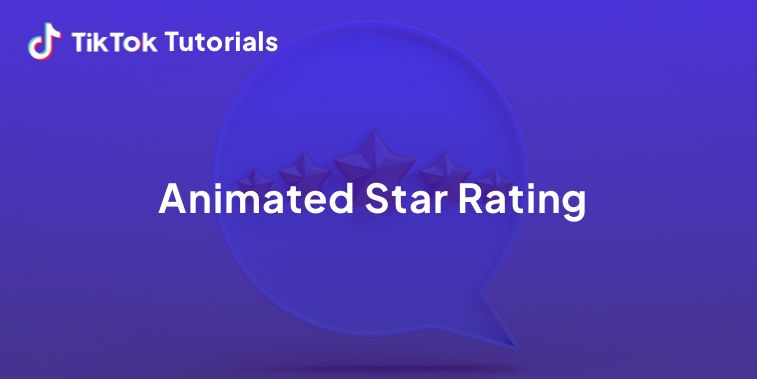 TikTok Tutorial - How to create an Animated Star Rating in CSS & JavaScript