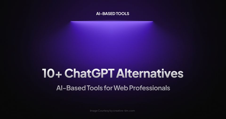10 ChatGPT Alternatives: AI-based tools for Web Professionals