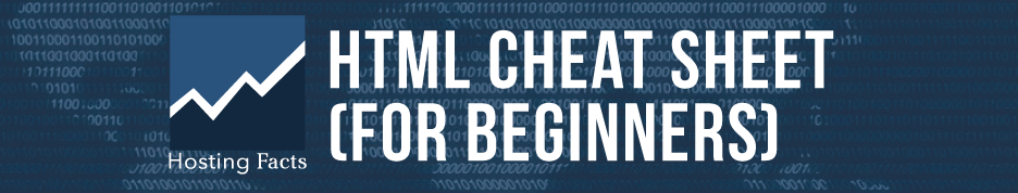 HTML Cheat Sheet (For Beginners)
