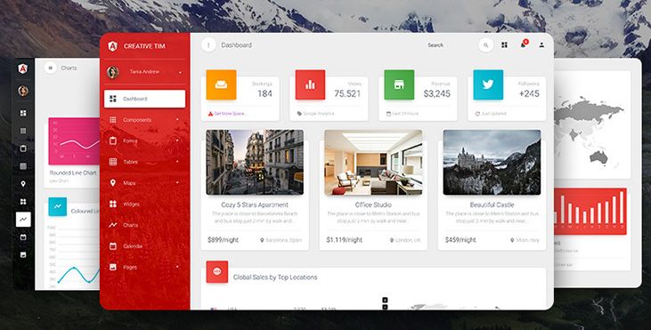 Giveaway – Win 1 of 5 Developer Licenses of Material Dashboard Pro Angular 2