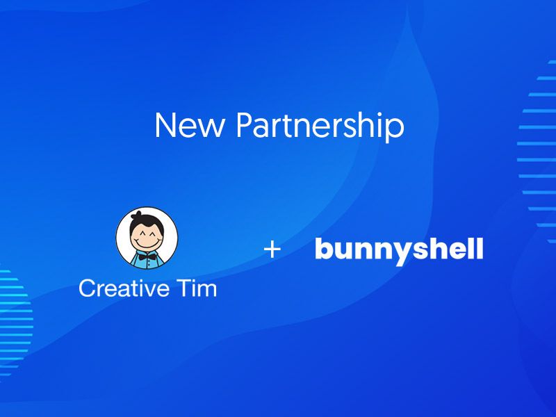 Creative Tim and Bunnyshell join forces to help the developer community easily launch projects and apps in Cloud for business continuity in COVID-19