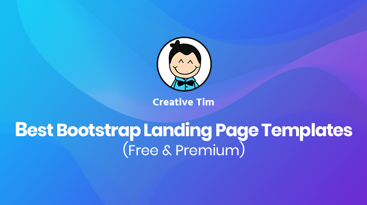 15+ Best Bootstrap Landing Page Templates (Free & Premium)