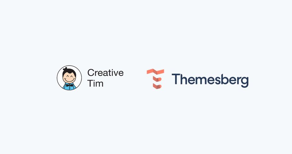 Creative Tim invests in Themesberg, becoming a shareholder; Exciting new innovations by the end of 2020