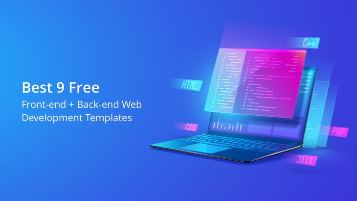 Best 9 Free Backend + Frontend Templates for 2021