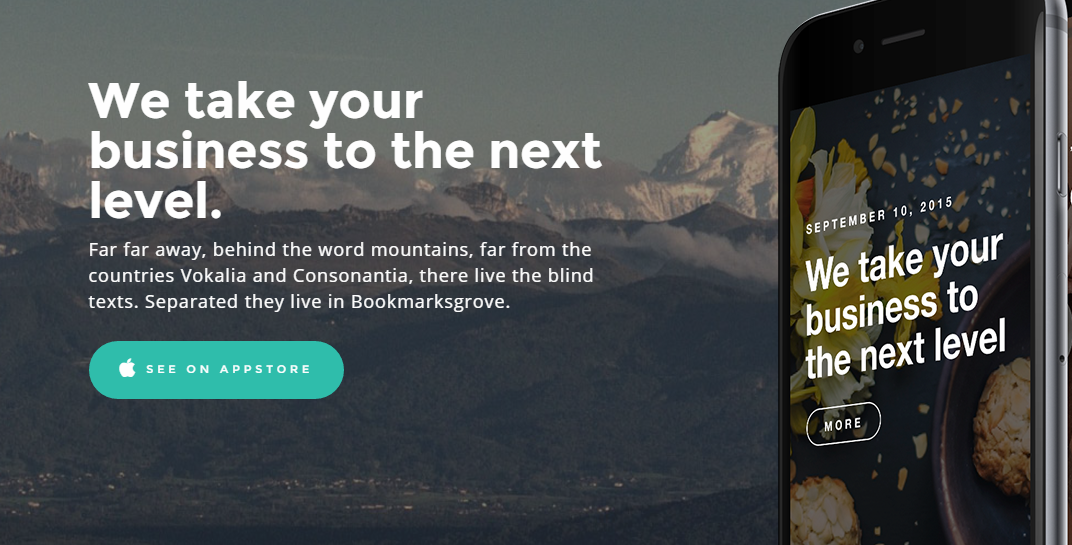 15 Free Bootstrap Landing Page Templates