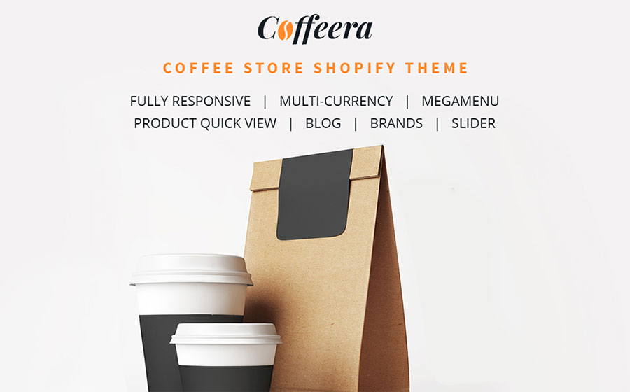 Coffee Shop Responsive Shopify Theme