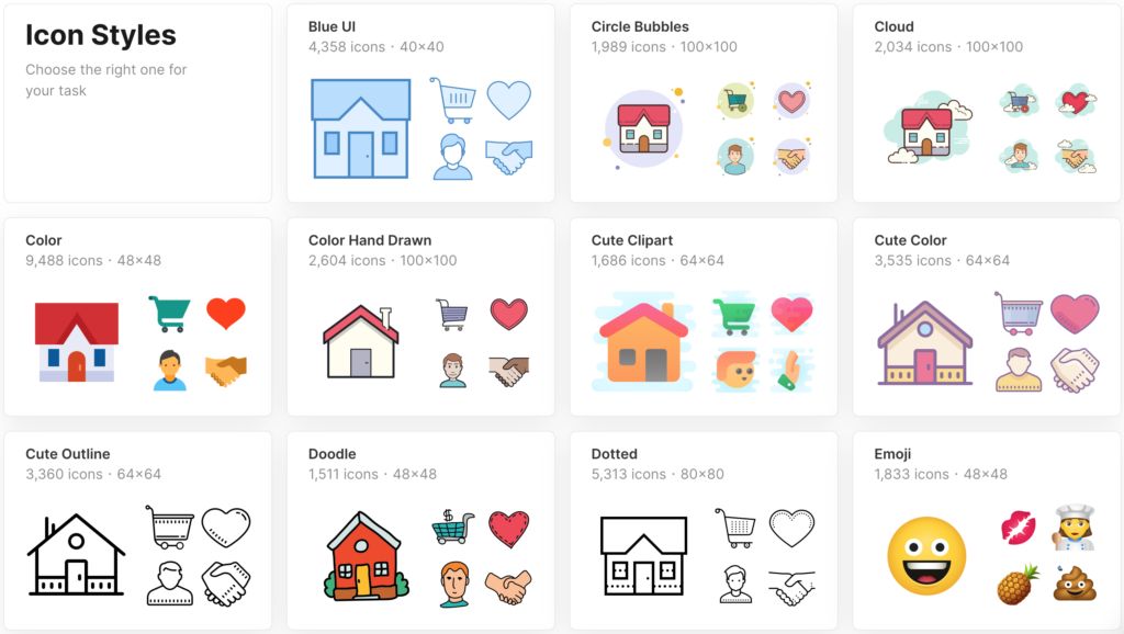 free icons for web designers
