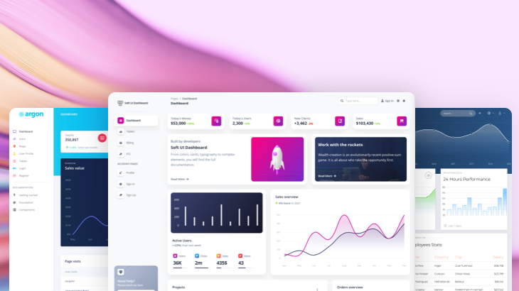30 Open Source And Free Dashboard Templates