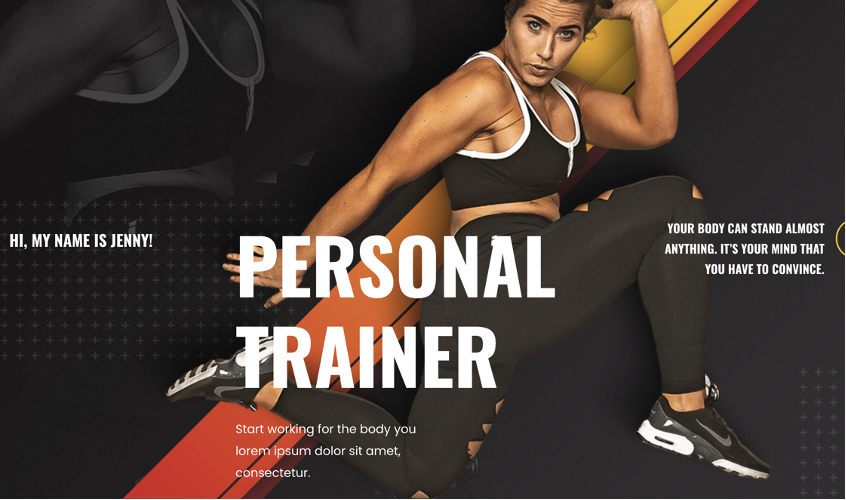 Personal Trainer template