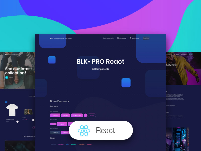 BLK Design System PRO React